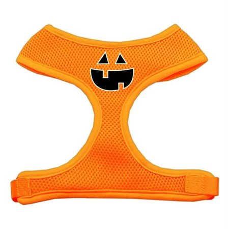 UNCONDITIONAL LOVE Pumpkin Face Design Soft Mesh Harnesses Orange Large UN806117